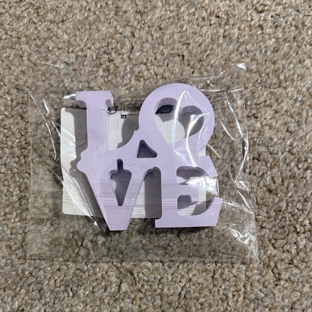 NEW Purple LOVE Decor